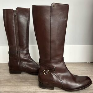 Brown Frye riding boots. Size 8 1/2